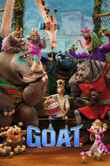 Poster artwork for the animated film GOAT